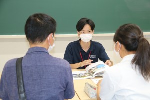 入学考试个别商谈的情况